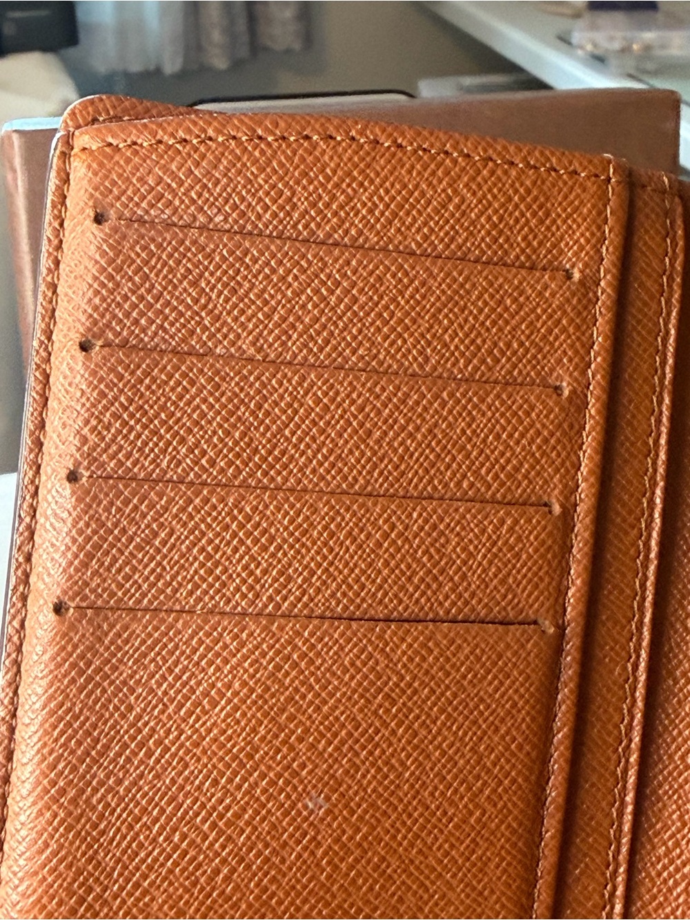 Louis Vuitton Monogram Canvas Snap Wallet in Brown and Gold-Tone - Picture 8 of 11